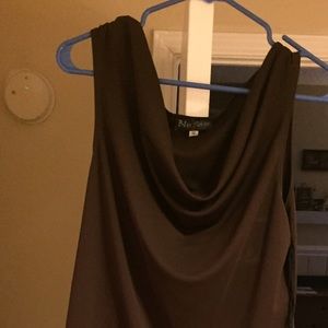 Brown two piece pant suit .make an offer !! 😊