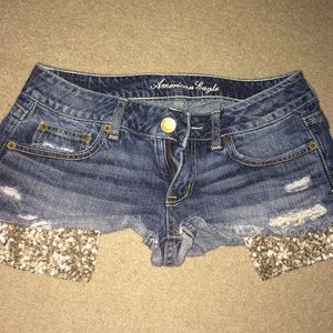 American eagle Jean shorts