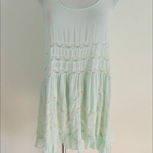 Free people mint trapeze slip
