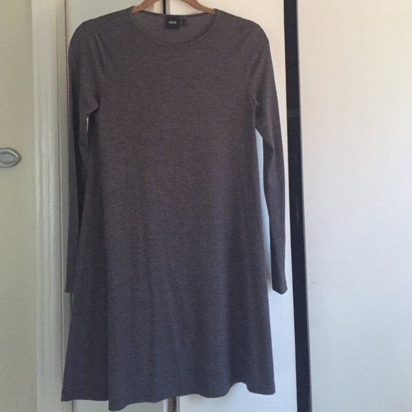 ASOS gray swing dress size 2