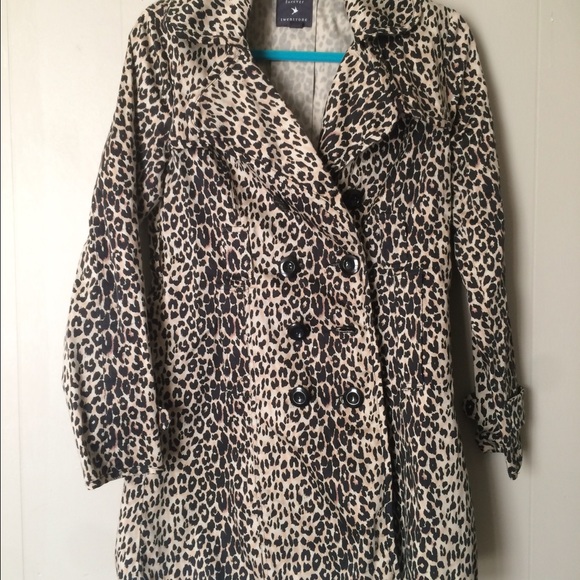Leapord tench coat