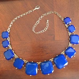 Big Blue Bold Necklace