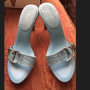 9 west size 7 sandal