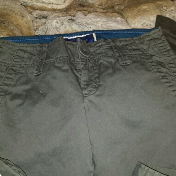 Size 0 American Eagle dark grey pants - Picture 2 of 4