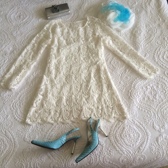 Divine lace white dress L - 12 - 14