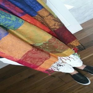 Pashima scarf multicolored