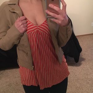 Striped Flowy Top