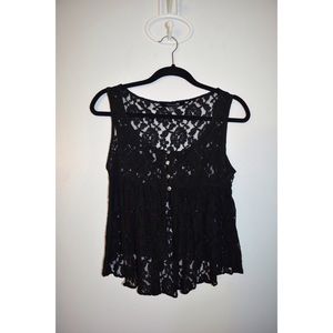 Lace vest