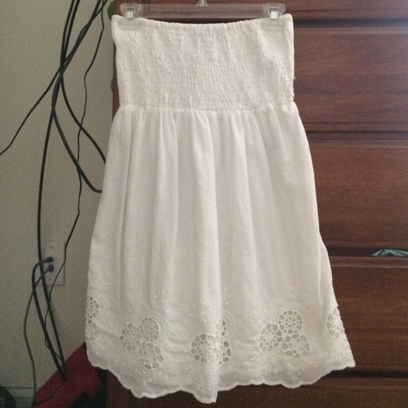 White summer dress