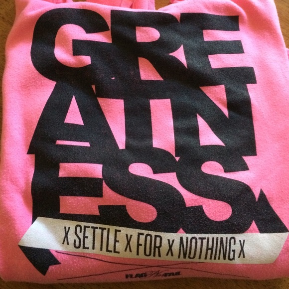 Flag Nor Fail Sweaters - Flag nor fail Pink  greatness sweat shirt