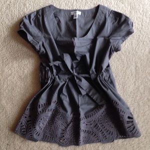 CK - Gray Top - Sz S