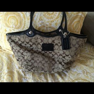 Coach tote bag, used but in great shape!