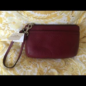 Coach wristlet, NWT