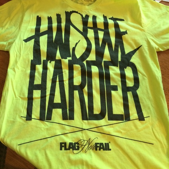Flag Nor Fail  Tops - Flag Nor Fail hustle harder t