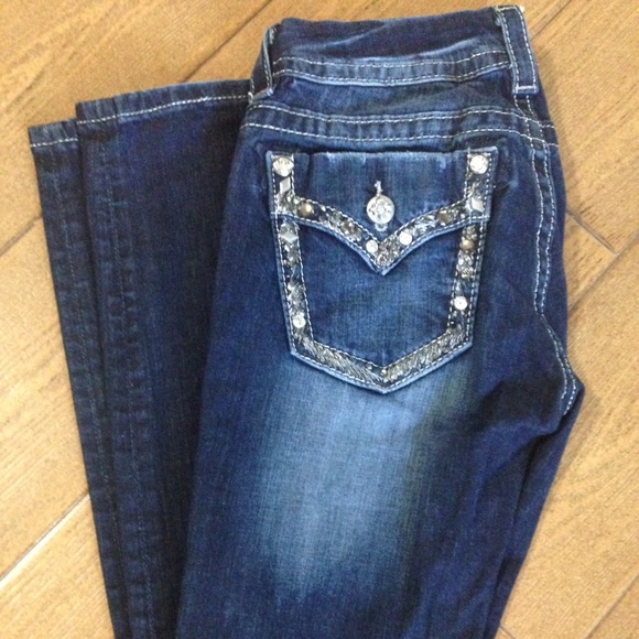 Miss Me ankle skinny jeans sz 27 GUC