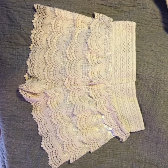 Lace shorts, never worn.