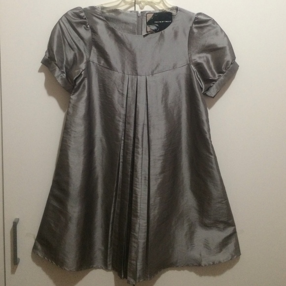 Grey Satin Tunic Wore once in great condition