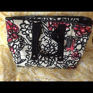 Coach vinyl printed bag