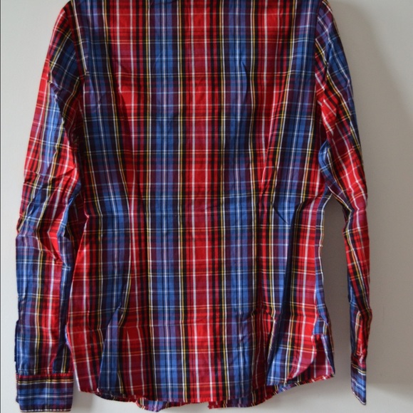 Zara basic plaid shirt - Picture 2 of 3