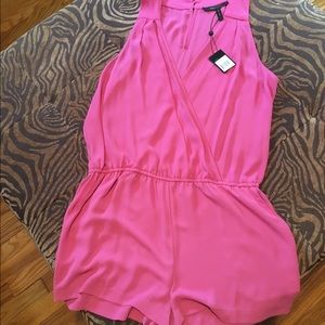 BCBG Maxazria Pink Romper