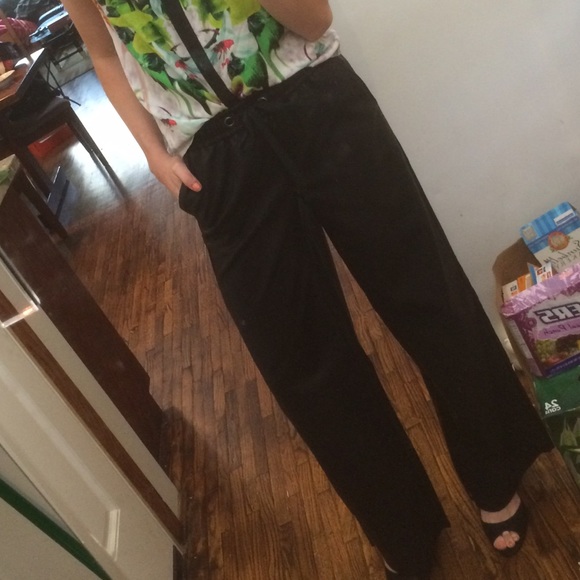 Banana Republic Monogram Leather Pants - Picture 4 of 8