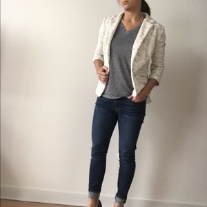 Ruffled back Cartonnier Blazer