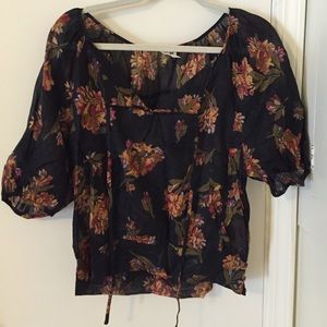 Anthropologie peasant top