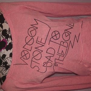 Volcom Sz Small Sweatshirt Coral