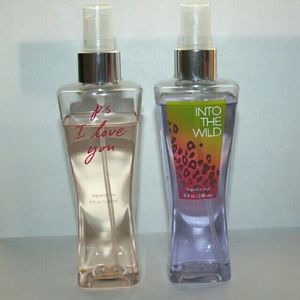 Bath and Body Works mists