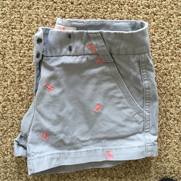 J. Crew lobster shorts