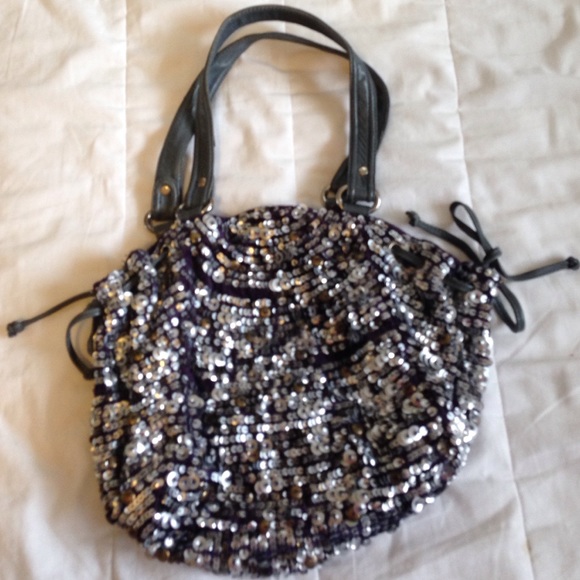 Sequin purse from Anthropologie