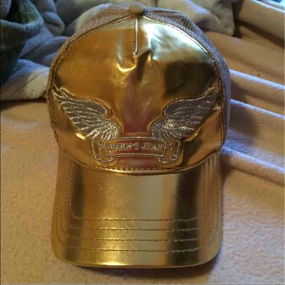Robins Jeans Gold Mesh Cap