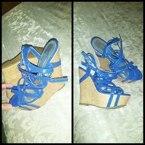 Brand new,  summer wedges