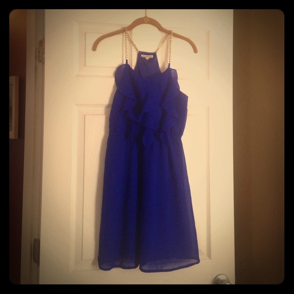 Cobalt Party Dress