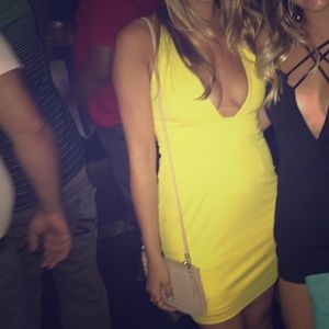 Yellow dress