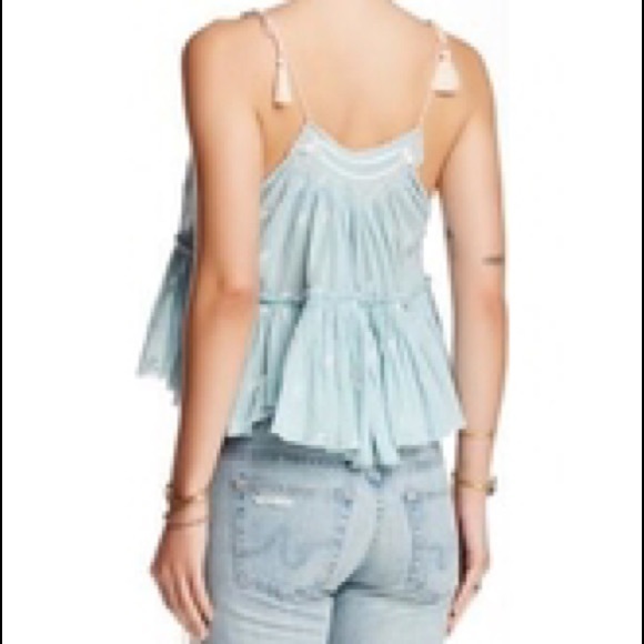 ❌SOLD❌Free People Crinkle Magic Power Tank - Picture 3 of 4