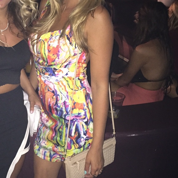 Watercolor dress
