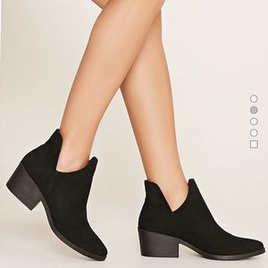 Faux Suede Booties