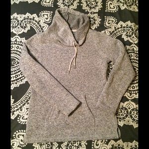 Soft Eddie Bauer Drawstring Cowl Neck Sweater