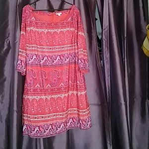 Colorful bo-ho dress