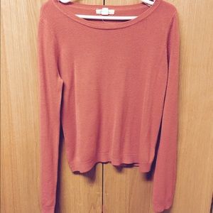 Coral sweater