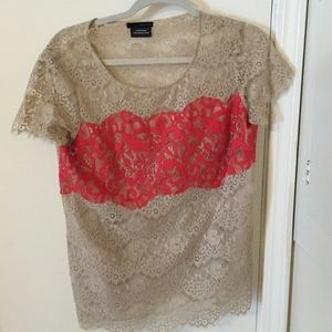 Anthropologie Lace top
