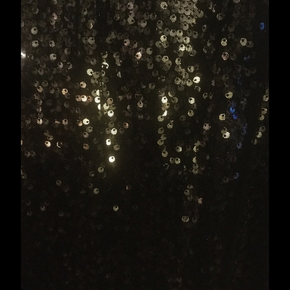 Evan Piccone black, sequin, cocktail dress, size 6 - Picture 3 of 4