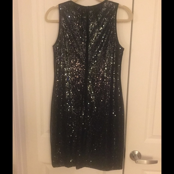 Evan Piccone black, sequin, cocktail dress, size 6 - Picture 4 of 4