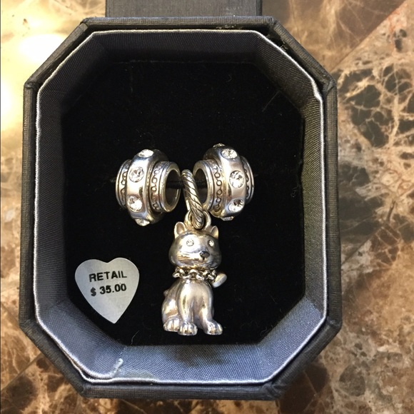 New with tags Brighton Kitty charm