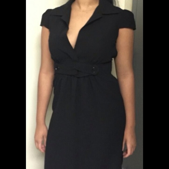 Calvin Klein Black Casual Business Dress - Picture 3 of 4