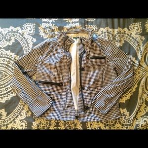 J. Crew Gingham Spring Jacket