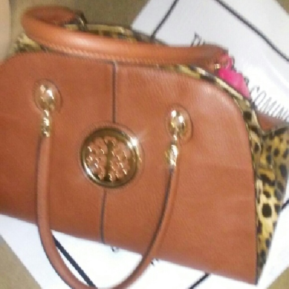 Animal print purse