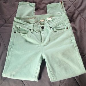 J. Crew Toothpick Ankle Skinny Jeans