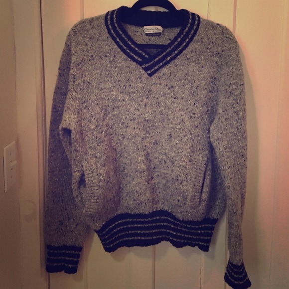 Christian Dior 100% Virgin Wool Sweater
